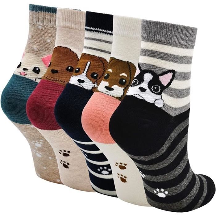 Chaussettes Coton Chaussette Rigolote Femme Chaussettes Rigolotes