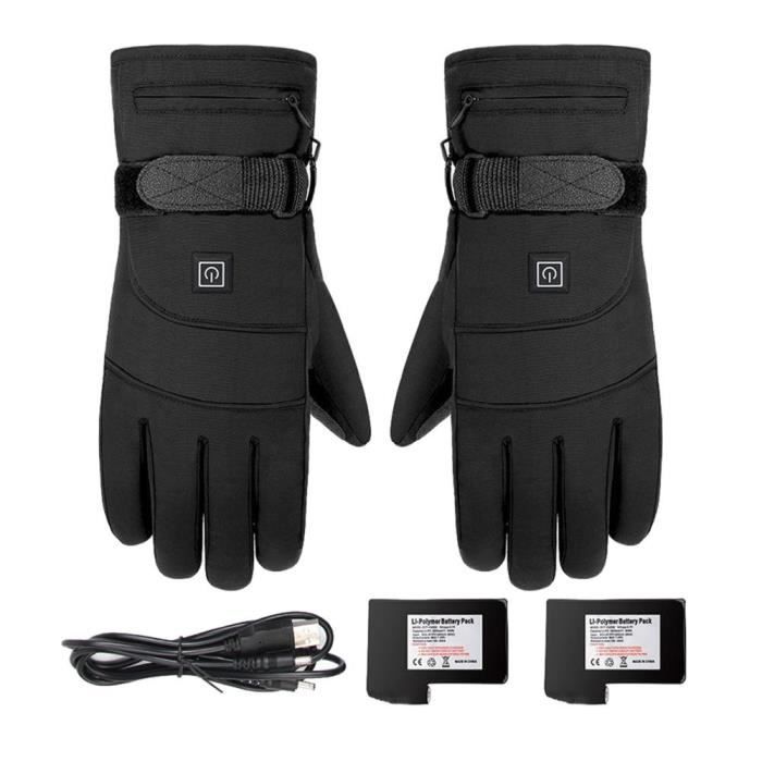 Gants Hiver Étanches Hommes Femmes - Écran Tactile - Réfléchissants - Pour Ski, Vélo, Moto