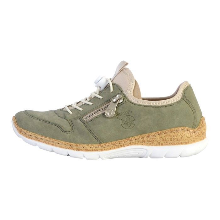 Rieker Basket Cuir Rieker Nabukino - Vert