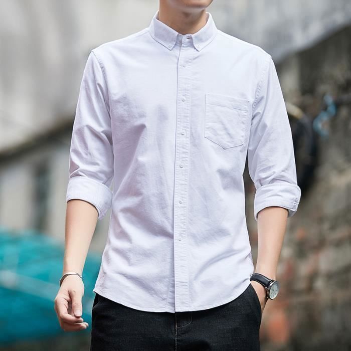 Chemise travail coton homme store