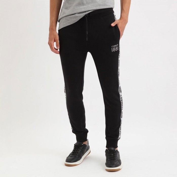 Cerruti 1881 Pantalon de jogging pour homme Triora Noir Homme