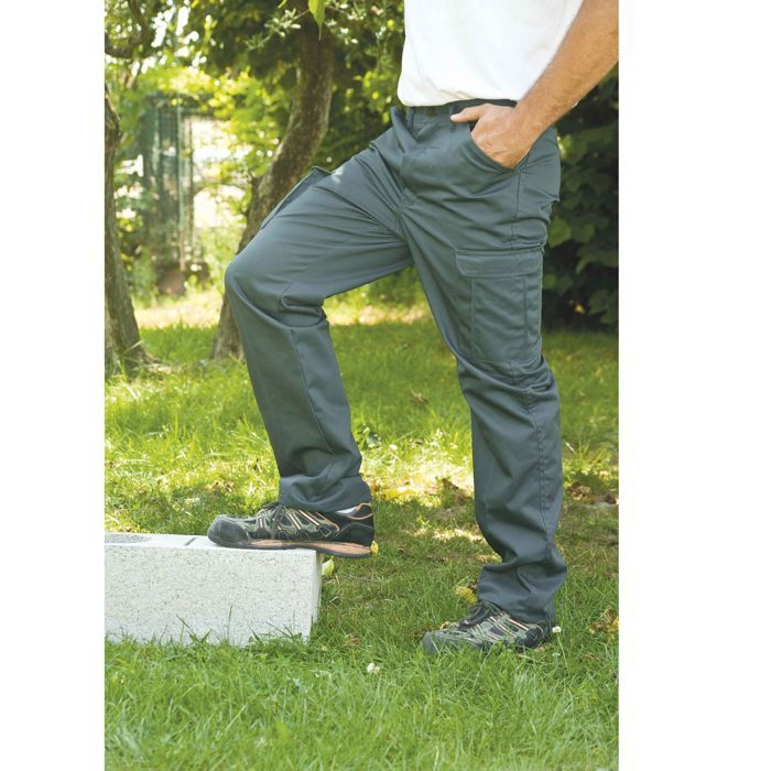 Pantalon treillis LMA Taille 48 Polycoton Couleur verte