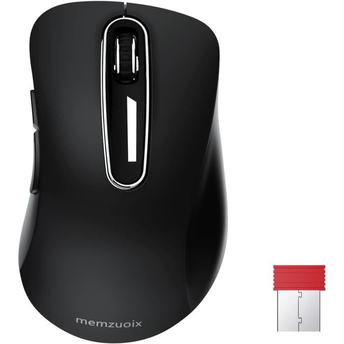 Anker Souris Ergonomique Verticale USB sans Fil 2.4G avec 3 Niveaux DPI