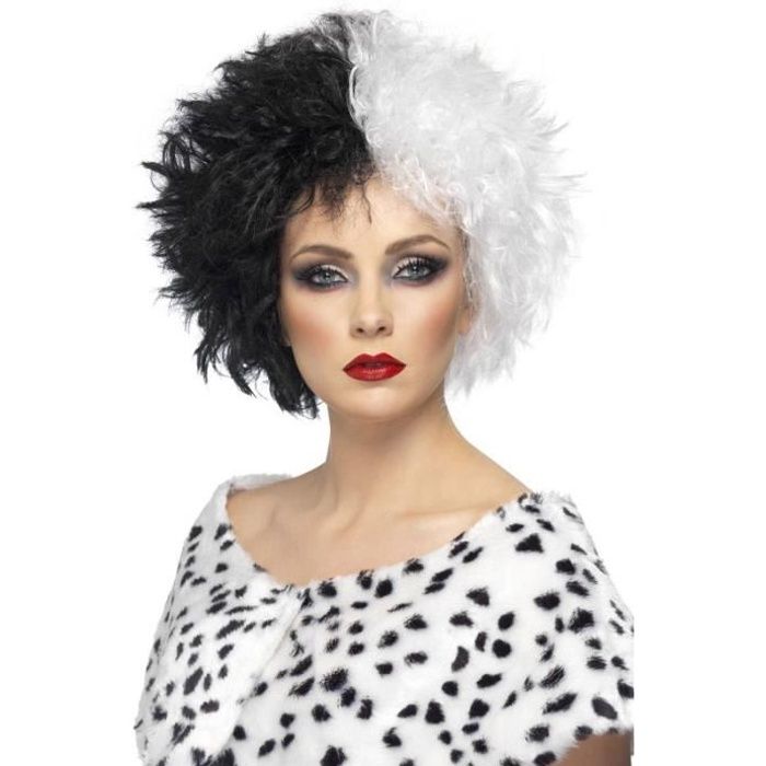 Perruque Cruella Taille Unique