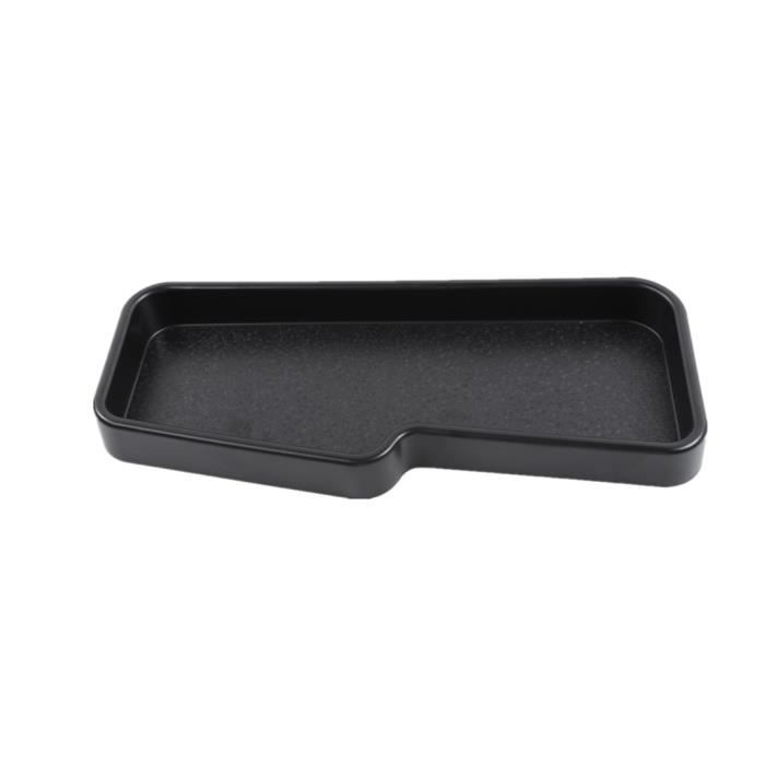 2 Boîtes De Rangement Pour Voiture - Plastique Noir, à Glisser Sous Le Siège Ou Sur Le Tableau De Bord