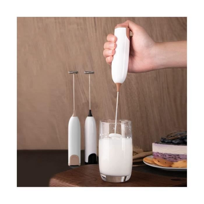 Mousseur à Lait éLectrique Mousseur de Cuisine Fouet MéLangeur