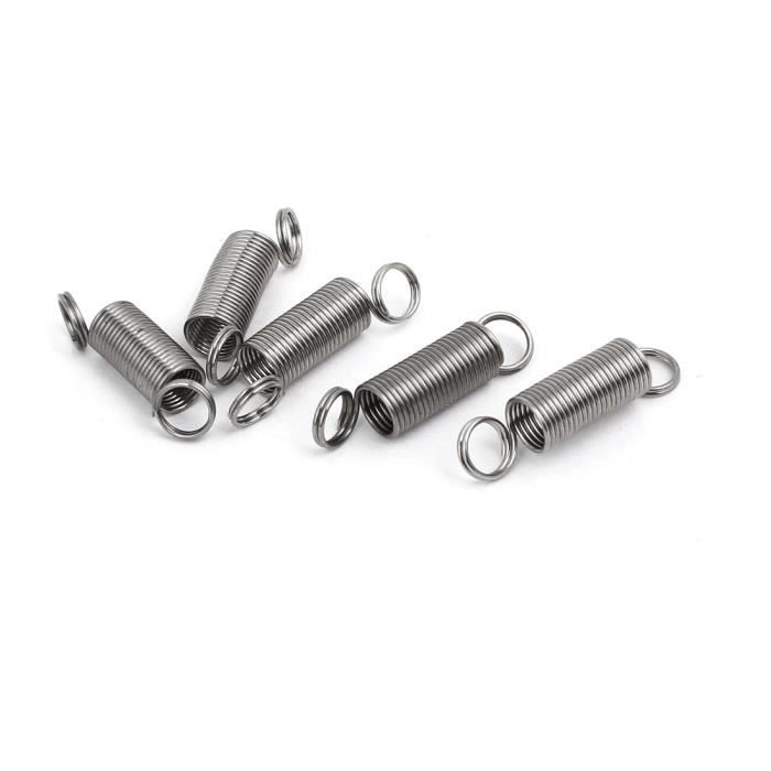 Lot De 10 Ressorts Compression Acier Inox 304 - 0.3mm X 3mm X 10mm - Argenté, Neufs Uxcell