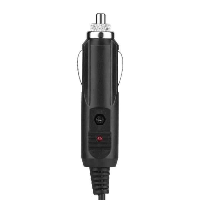 Adaptateur 80W DC 12V-24V Pour PC En Voiture - Chargeur Universel Avec 8 Embouts Pour Ordinateurs Portables