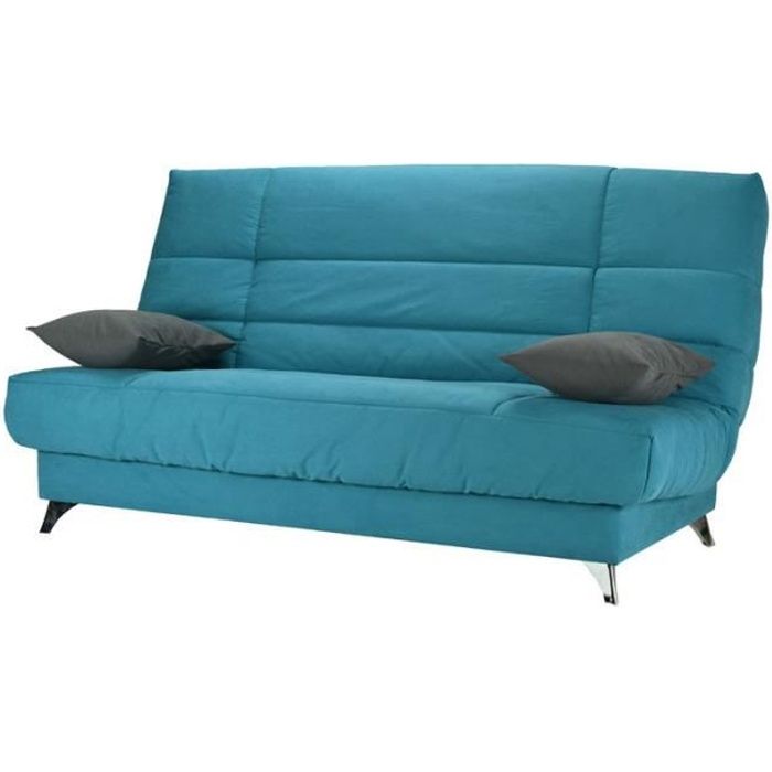 Moderniser Un Clic Clac Banquette Lit Clic Clac Bleu Matelas Hr 130 Cm Patty Achat