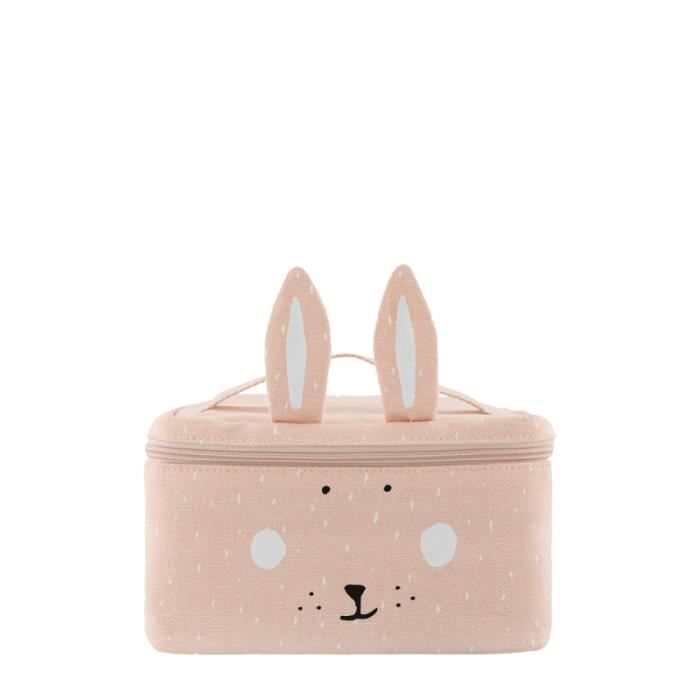 Sac à Lunch Isotherme - Trixie - Mrs. Rabbit - 20 cm - Rose - Pour Enfant