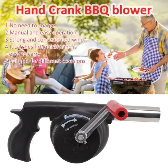 Souffleur à Main Pour Barbecue - Manuel Et Portable - Active Les Braises Rapidement