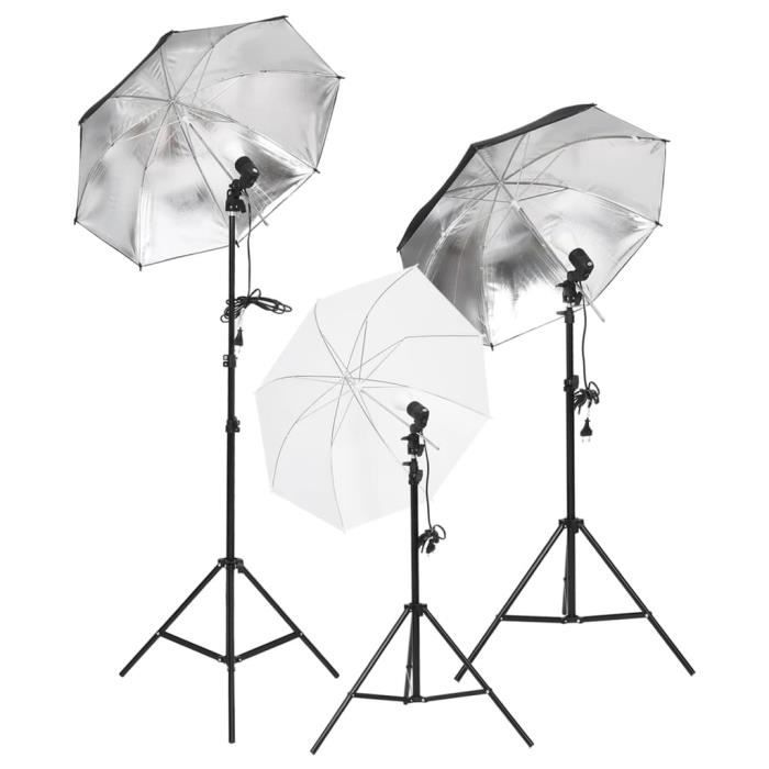 FAR Lampes studio flashs Kit de studio photo avec éclairage et