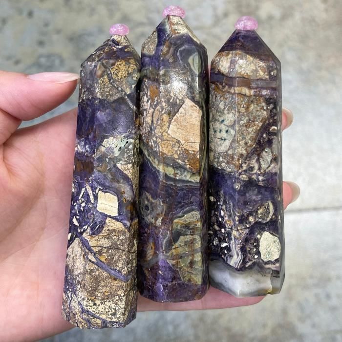 Point De Guérison En Cristal De Quartz Naturel (fantôme Vert) - Obélisque 2,69 Lb (environ 1,22kg)