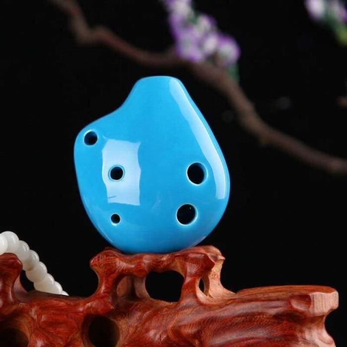 Rm03343OCARINA.Ocarina flûte 6 trous Soprano C en céramique,Mini