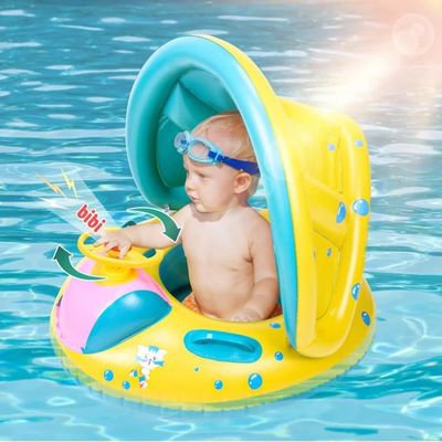Siège De Natation Gonflable Bébé – Anneau Flotteur Ludique Pour Tout-petits – Jeux D’été