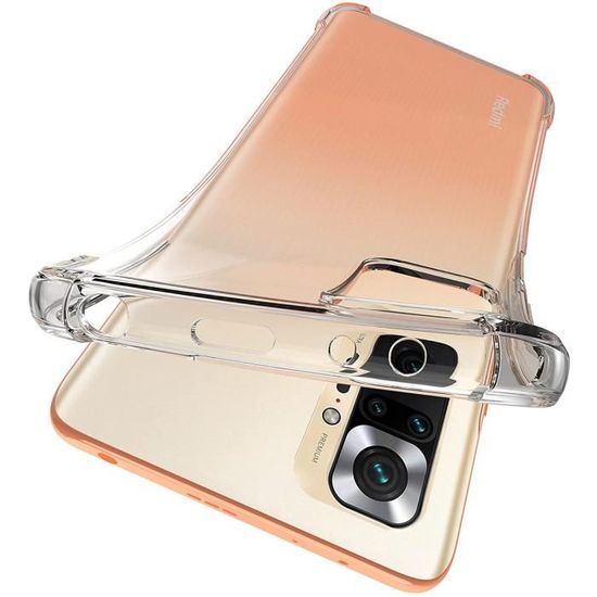 Coque Souple Transparente Anti-choc Pour Xiaomi Redmi Note 10 Pro – Marque Novago, Neuve