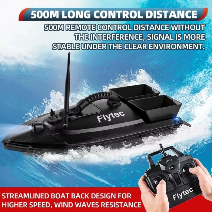 Appât télécommandé pour bateau de pêche - Charge 1,5 kg
