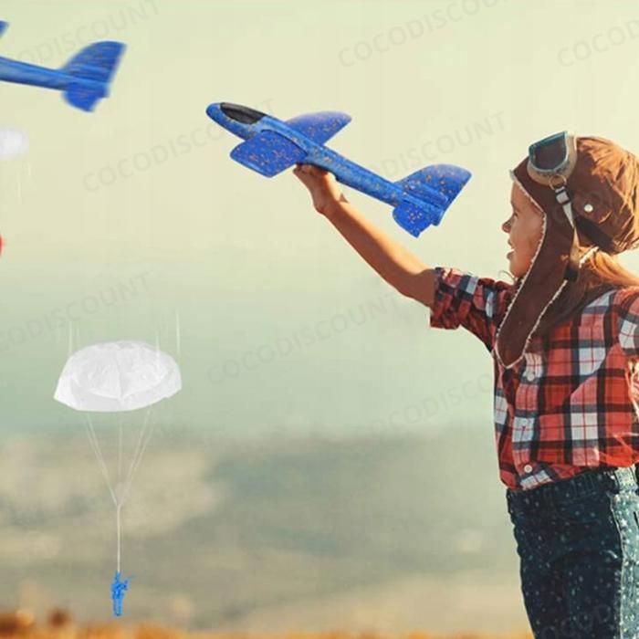 Grand Avion En Mousse Gadpiparty De 99 Cm – Jouet D’extérieur Ultra Léger, Parfait Pour Les Enfants Et Les Amateurs De Vol