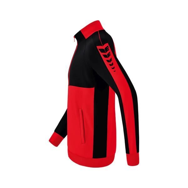 Haut De Survêtement Erima Garçon 1/4 Zip - Taille 164 - Noir/Orange - Neuf