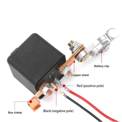 Coupe Circuit Accu 12 V, Dc12 V 200 A Autobatterijsnijder