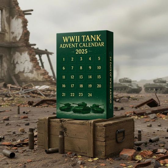 Calendrier De L'Avent Tank Seconde Guerre Mondiale 2025
