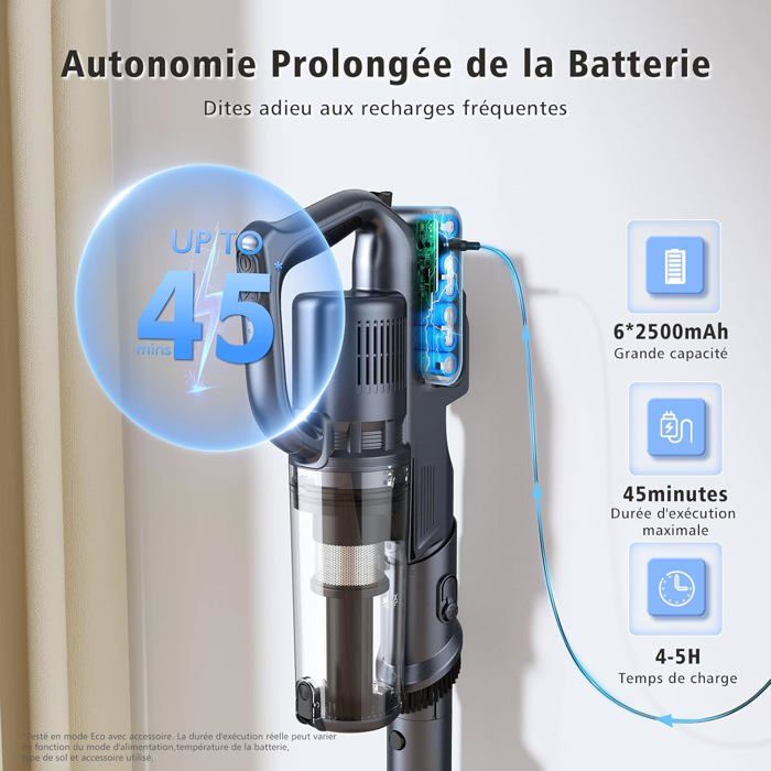 BOSCH BBHF220 Aspirateur balai sans fil 2en1 - Autonomie 40min BOSCH BBHF220 Aspirateur balai sans fil 2en1 - Autonomie 40min