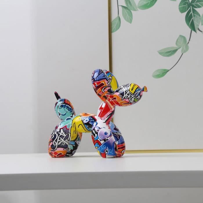 Sculpture de chien ballons colorés en résine - Maison & Déco/Objets et  Figurines - Merci Boutique