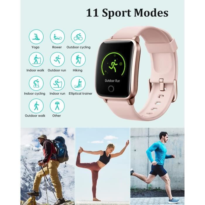 Montre Connectée Bluetooth Compatible IPhone & Android - Sans Marque Générique - NEUVE