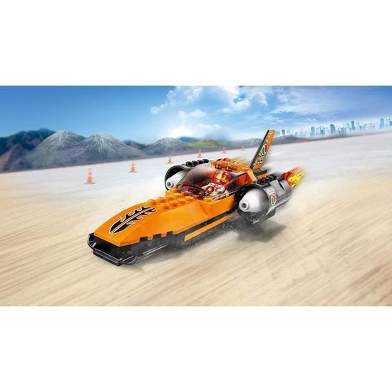 ANS neuf scellé 60178 LEGO CITY vitesse record voiture 78 pieces 5
