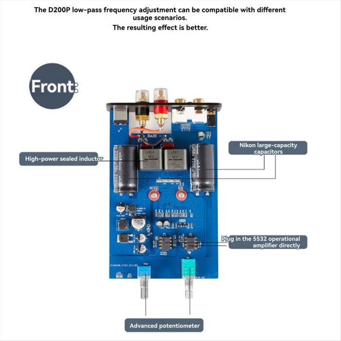 Ampli Audio Tripath TA3020 2x400W - Kit DIY Avec Alimentation, Son Numérique