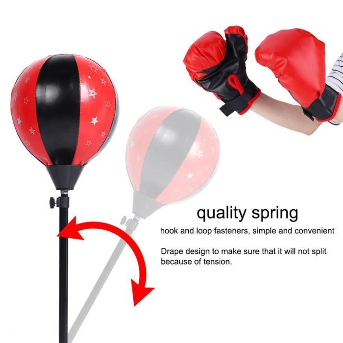 Shuangliao Sac De Frappe Bureau - Ballon Anti-stress Avec Ventouse