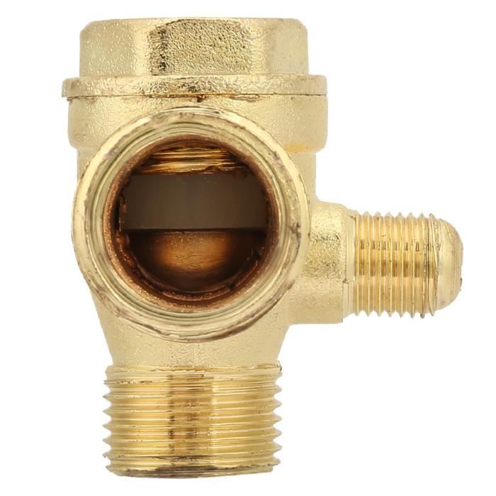Clapet Anti-retour En Laiton 3/8" – Siège Incliné, PN 10, Pour Installation Eau Chaude/froide - 2