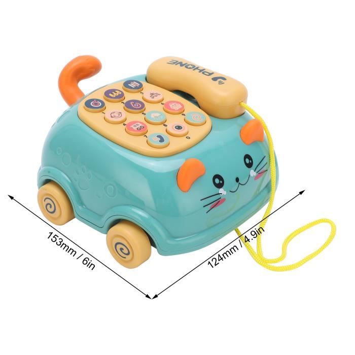 Voiture téléphonique pour l'éducation préscolaire Jouet mignon de téléphone  portable d'enfants LS008 - Cdiscount Jeux - Jouets