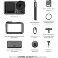 Caméra d'action 4K - DJI - Osmo Action 3 Adventure Combo - Noir-4