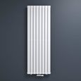 Radiateur à Eau Chaude Mural Mai & Mai FV Blanc 180x61 cm en Acier Design Vertical-0