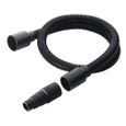 Flexible et raccord pour aspirateur KARCHER - Longueur 1m - Diamètre tuyau 35mm - Couleur noir-0