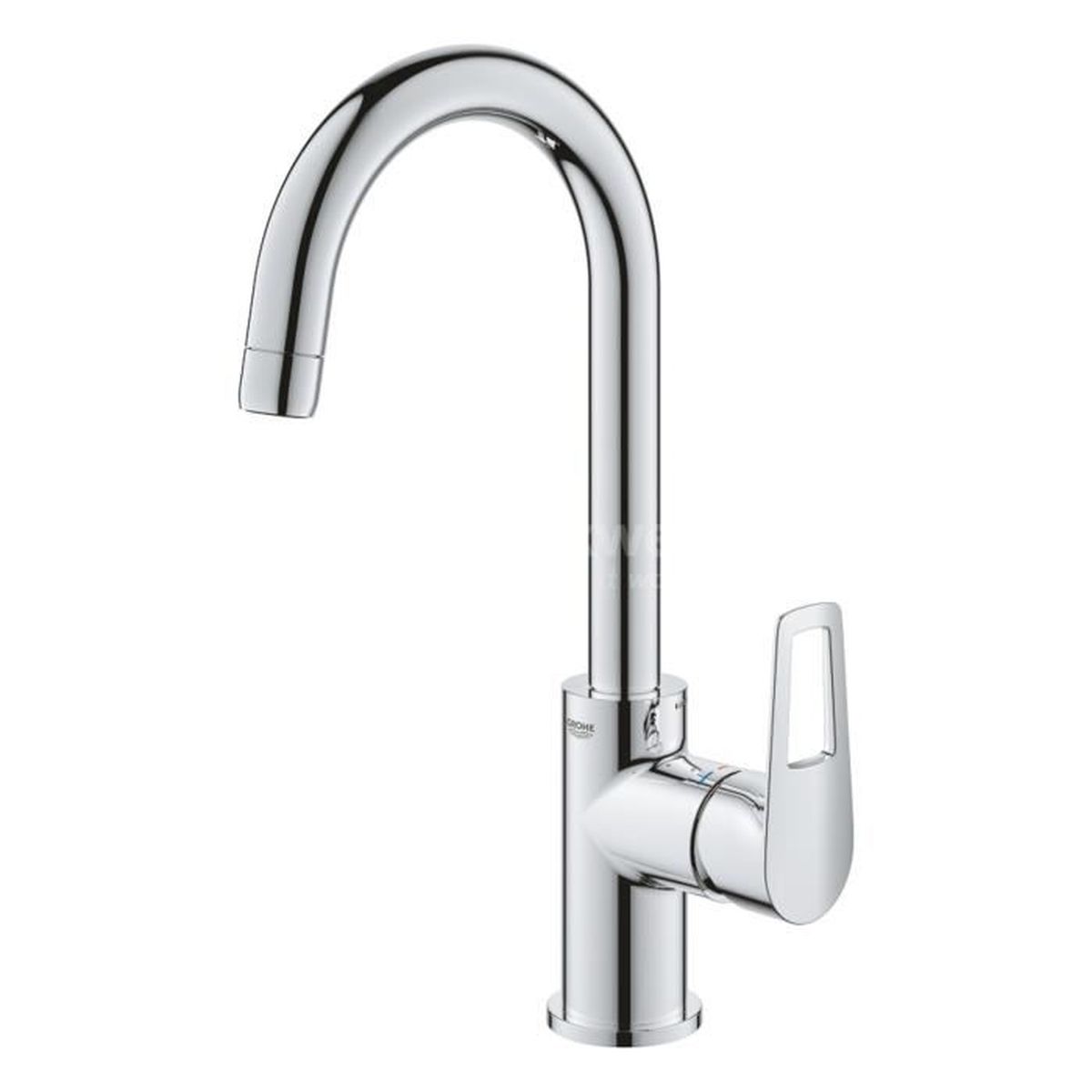 Grohe Mitigeur Lavabo Start Loop Robinet de cuisine 23780001 chromé
