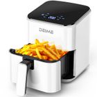BALITTA DEIME Airfryer - 2.5L Friteuse sans Huile - 1000W - Diététique et Compacte - Temps Réglable - Blanc