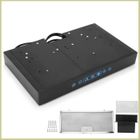 COCOSITY Hotte de cuisine, hotte de cuisine 12 V, 3 vitesses réglables avec écran tactile, lumière LED pour cuisine de camping-car