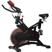 Vélo d'appartement ISE Biking SY-7005-1 - Roue d'inertie 10kg - Programme - Supports pour Bras
