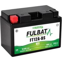 Batterie moto GEL FT12A-BS GEL /YT12A-BS FULBAT SLA Etanche 10,5AH