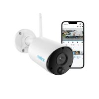 Reolink Caméra Surveillance Série Argus B21C 3MP WiFi sur Batterie, Audio Bidirectionnel,Détection de Mouvement PIR,Vision Nocturne