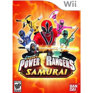 JEU WII POWER RANGERS SAMURAI / Jeu console Wii