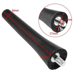 Antenne De Toit Noire 40 Cm Pour Peugeot 207 - Référence RPS 708344