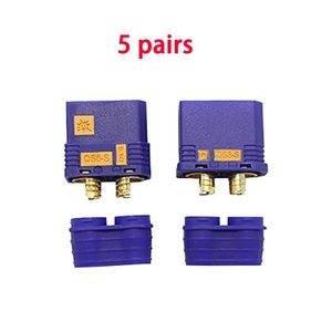 ACCESSOIRE CIRCUIT 5 paires de bleu - QS8-S rapDuty batterie connecteur Anti-étincelle or connecteur grande puissance prise pour