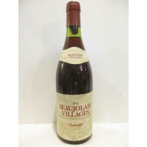 VIN ROUGE villages combastet rouge 1974 - beaujolais