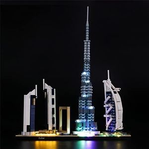 ASSEMBLAGE CONSTRUCTION Jeu De Lumières Pour Dubaï (Dubai) Modèle En Blocs