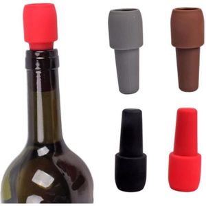 BOUCHON - DOSEUR  Lot De 8 Bouchons De Vin Réutilisables Pour Boutei