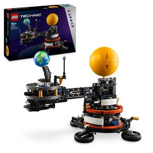 ASSEMBLAGE CONSTRUCTION LEGO Technic 42179 La Planète Terre et la Lune en Orbite, Jouet, Thème du Système Solaire