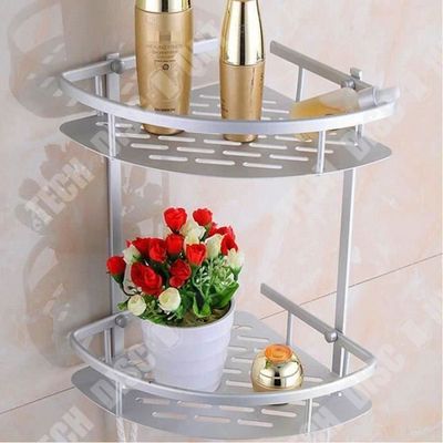 Tissting Étagère De Douche D'angle à 3 Niveaux, Support De
